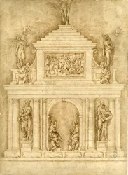Projekt for gravene til Leo X og Clemente VII
